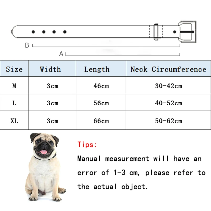 Ошейник для собак кожаные персонализированные Выгравированные ошейники с