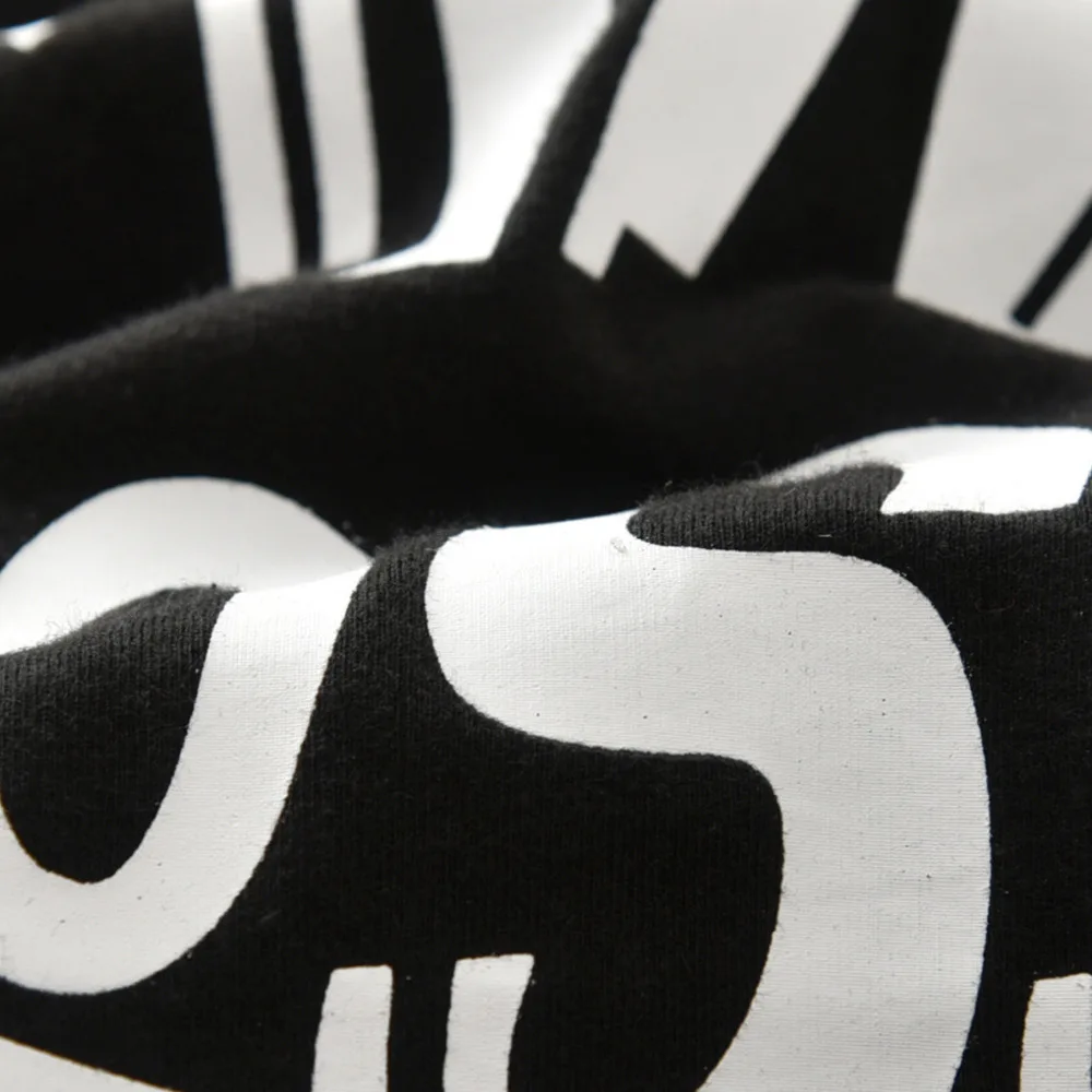 Одежда для маленьких мальчиков и девочек с буквенным принтом летняя футболка топ