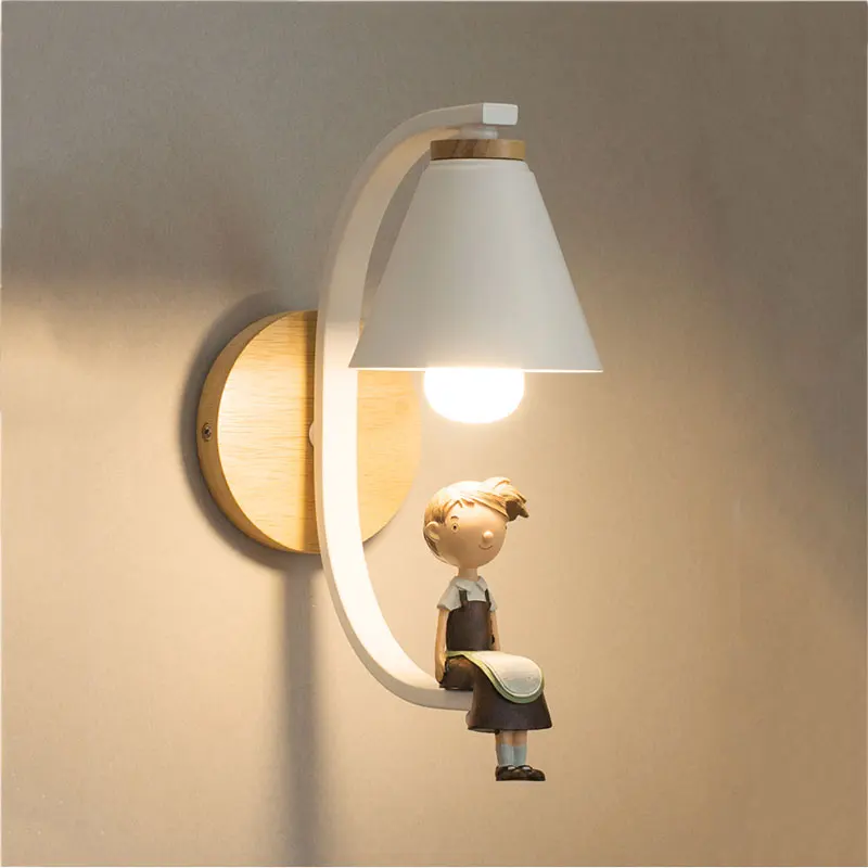Скандинавские Настенные светильники для гостиной спальни креативные балкона