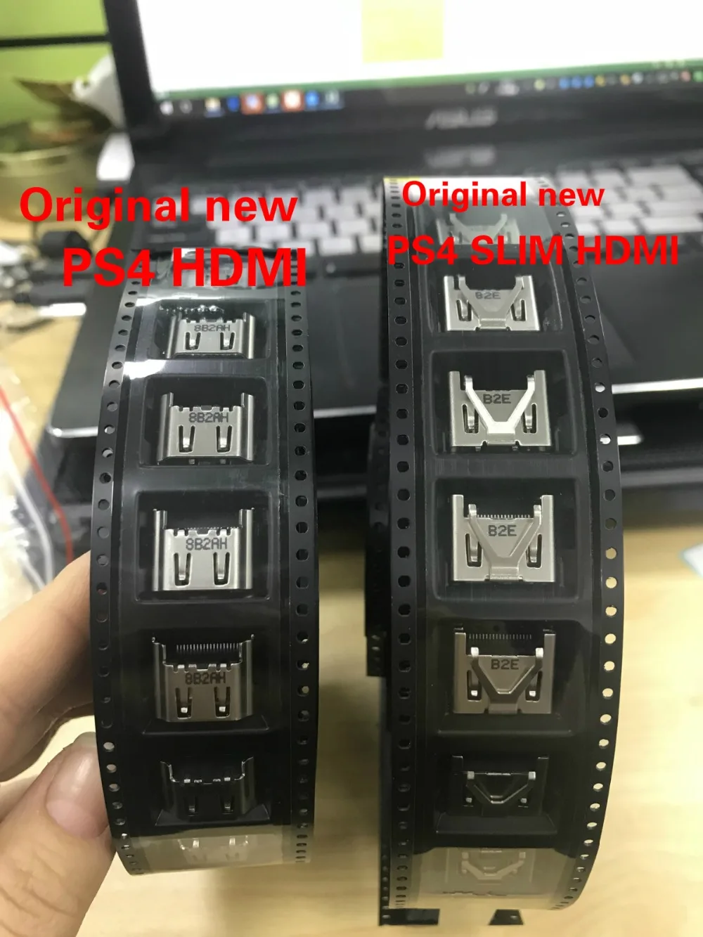 10 шт./лот оригинальный новый разъем интерфейса HDMI для Playstation 4 PS4 Slim|Запасные части|