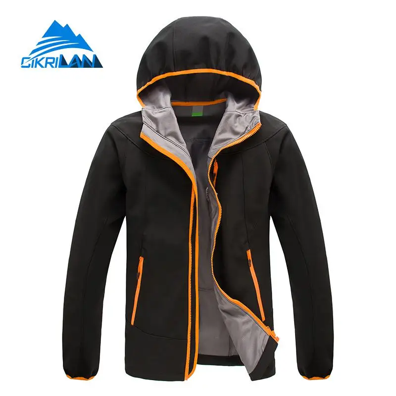 Новый для мужчин s Весна Softshell Jaqueta Masculina пеший Туризм Кемпинг Треккинг с капюшоном