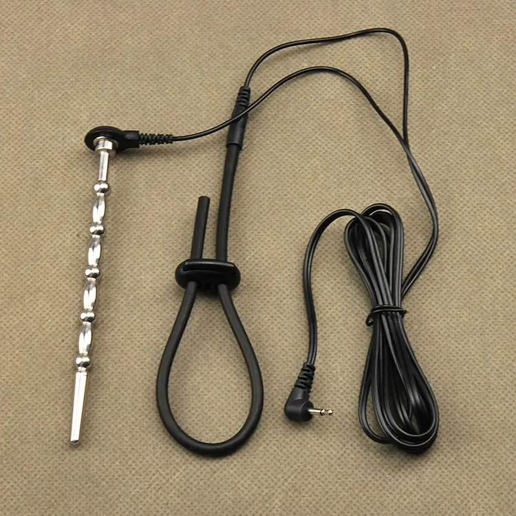 Пробка для пениса из нержавеющей стали 8 мм электрический/электрошок Анальная