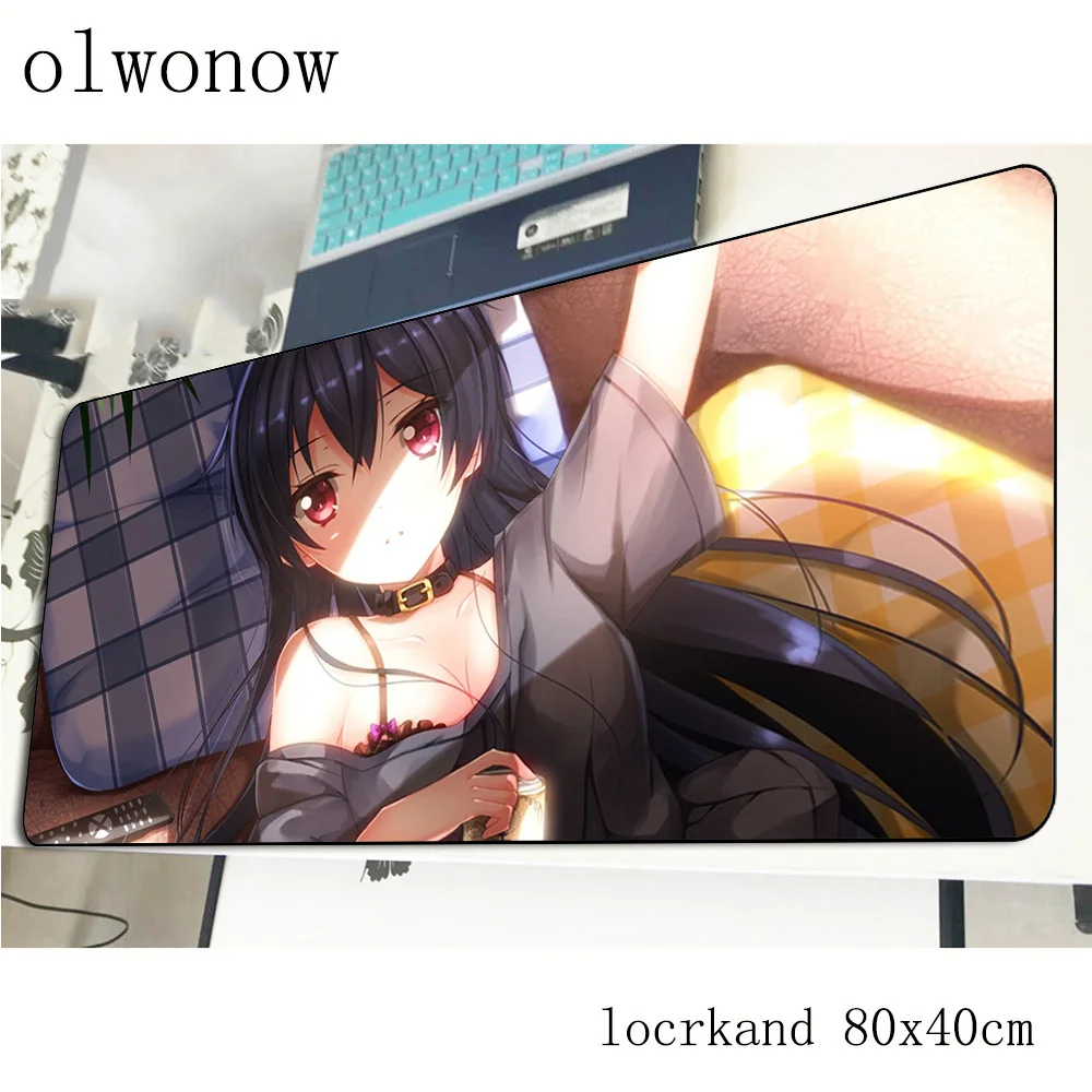 Коврик для мыши chuunibyou demo koi ga shitai игровой коврик 800x400x2 мм высококачественные