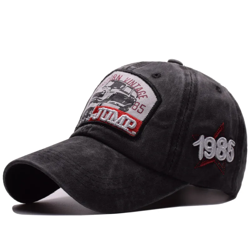 IOTTG Высококачественная Мужская бейсболка автомобильная вымытая Кепка с вышитыми