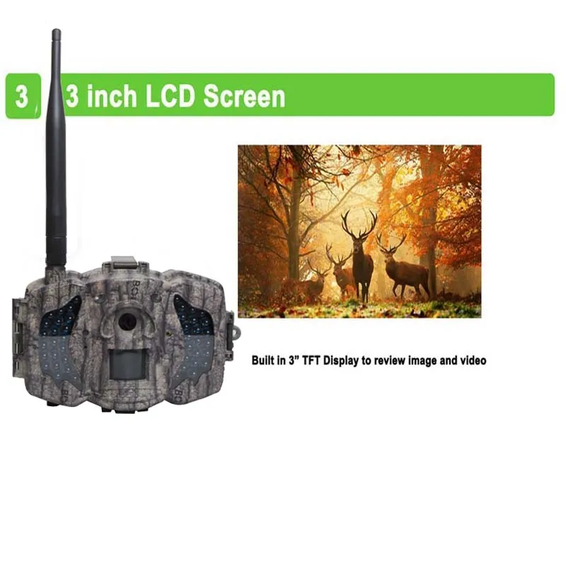 Охотничья камера Bolyguard 36MP 1080P Trail camera 3g беспроводный телефон gsm MMS GPRS тепловизор