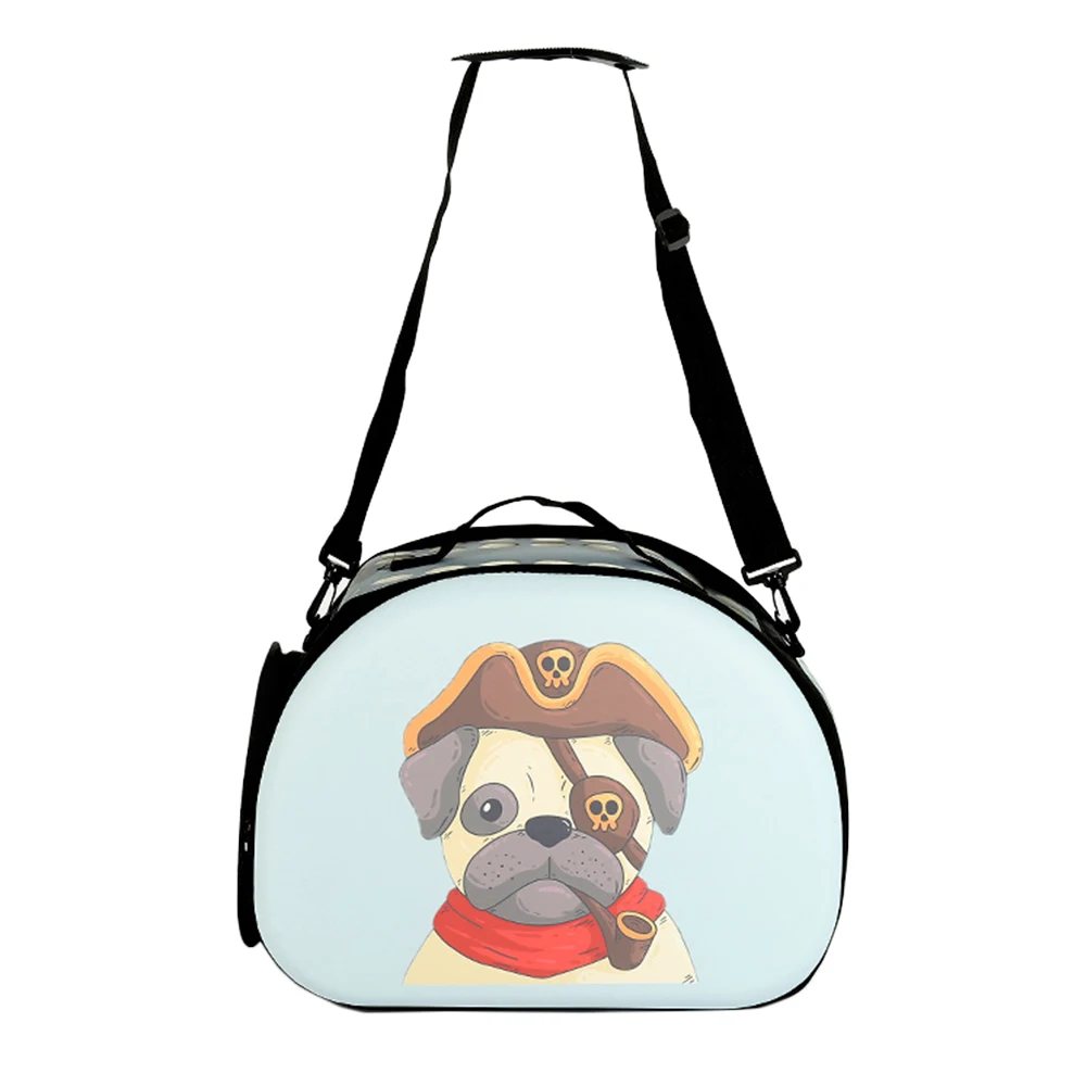 Рюкзак переноска для путешествий с мультяшным котом маленьких собак складная