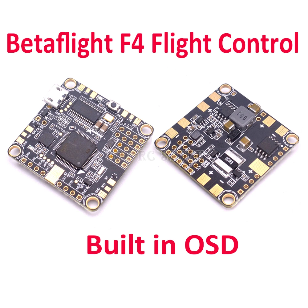 Контроллер полета Betaflight F4 Встроенный OSD BEC PDB и датчик тока для RC FPV гоночный Дрон
