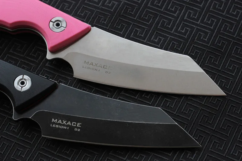 MAXACE LEGION I нож с фиксированным лезвием D2 лезвие, Ручка: цвет G10, KYDEX оболочка Тактический Кемпинг Охота выживания Открытый EDC ножи