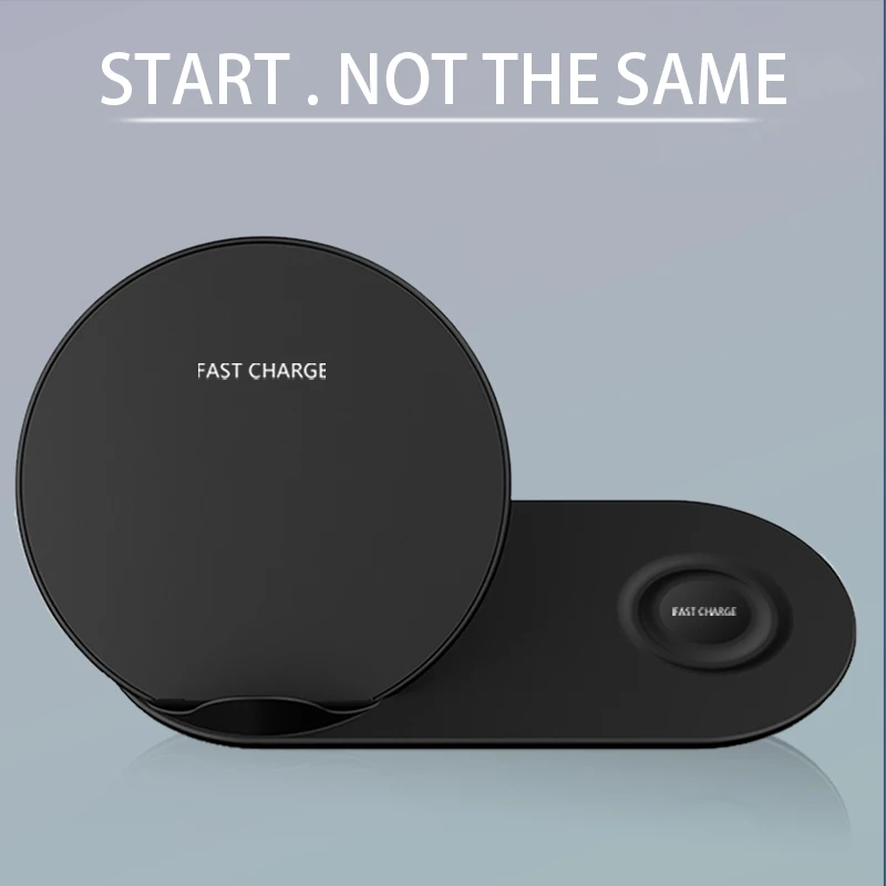 Беспроводное зарядное устройство Qi для iPhone 11X8 быстрая зарядка Samsung Gear S2 S3 galaxy S9 S8 |