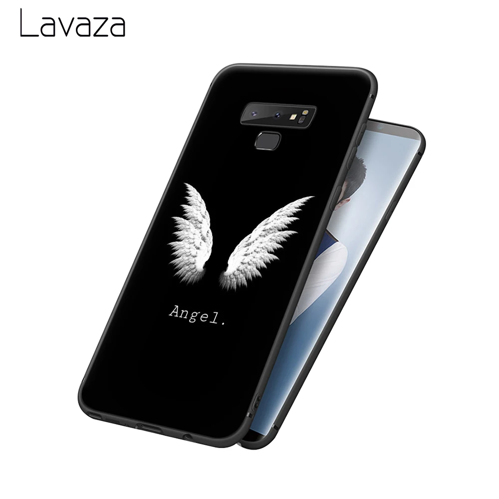 Lavaza Angel Wings Soft Case for Galaxy Note 8 9 S7 edge S8 S9 S10 Plus S10e M10 20 30 Cover |