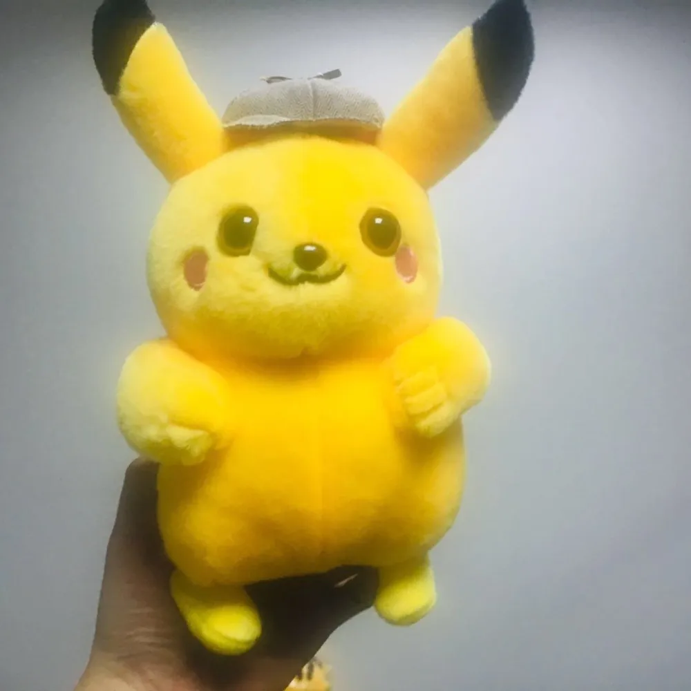 Пикачу Dective плюшевая игрушка Jigglypuff Poliwhirl Charmander генгар Аниме Кукла Детская Детский