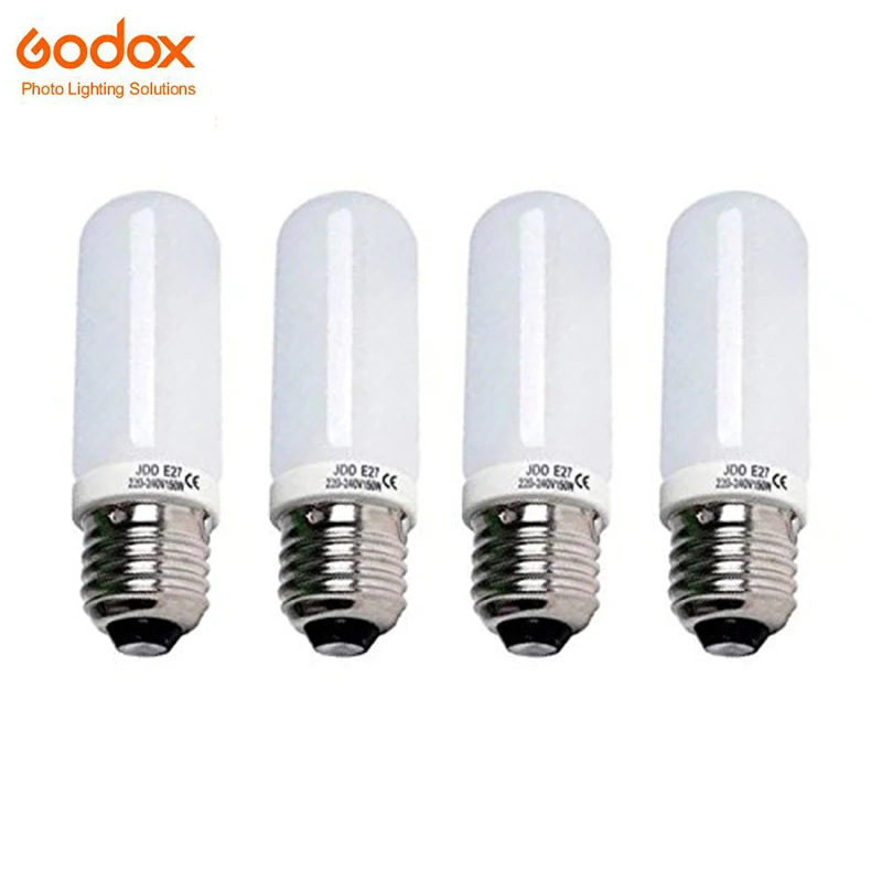 Godox Пилотная лампа 220 В 240 4X E27 150 Вт 230 JDD Light Tube Студия Строб фотографии Flash|bulb lamp|bulb