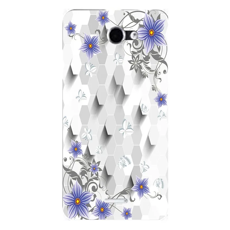 Чехол для HTC Desire 516 с двумя SIM картами 316 D516W модная задняя крышка изображением роз