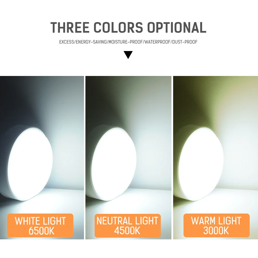 100 265 в светодиодный потолочный светильник современный простая установка на