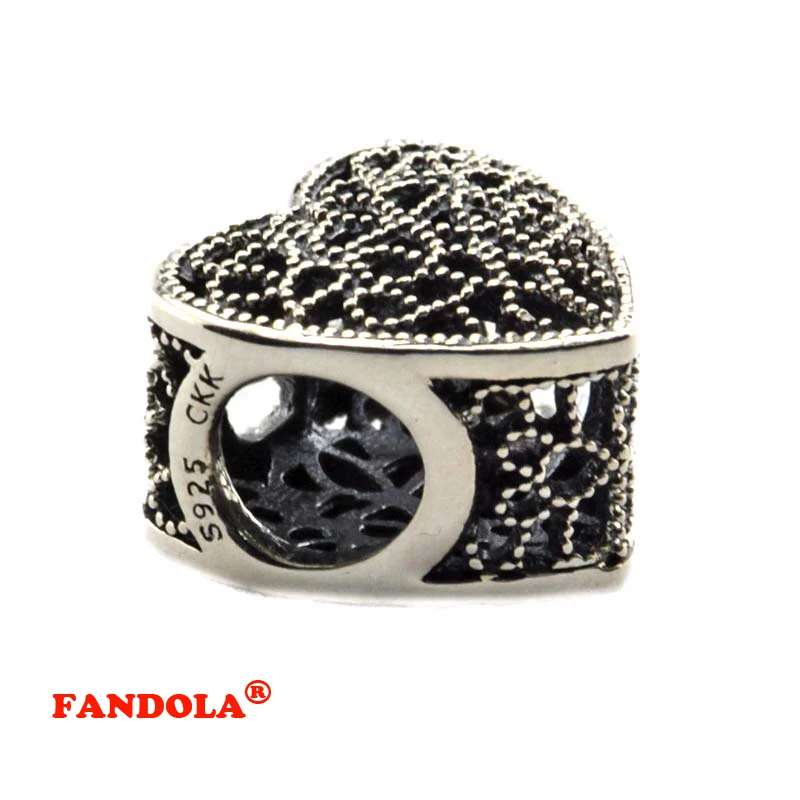 Браслеты Pandora наполненный романтикой бусины в виде сердца Аутентичные