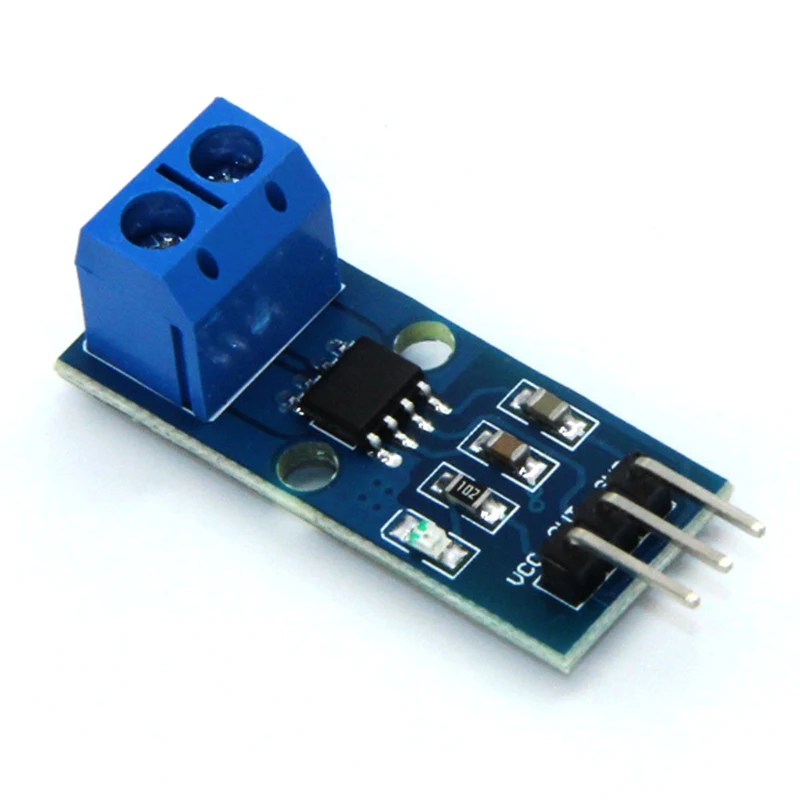 Модуль датчика Холла ACS712 ELCTR 20A модель для Arduino с размером 27 2 X12 x14мм| |