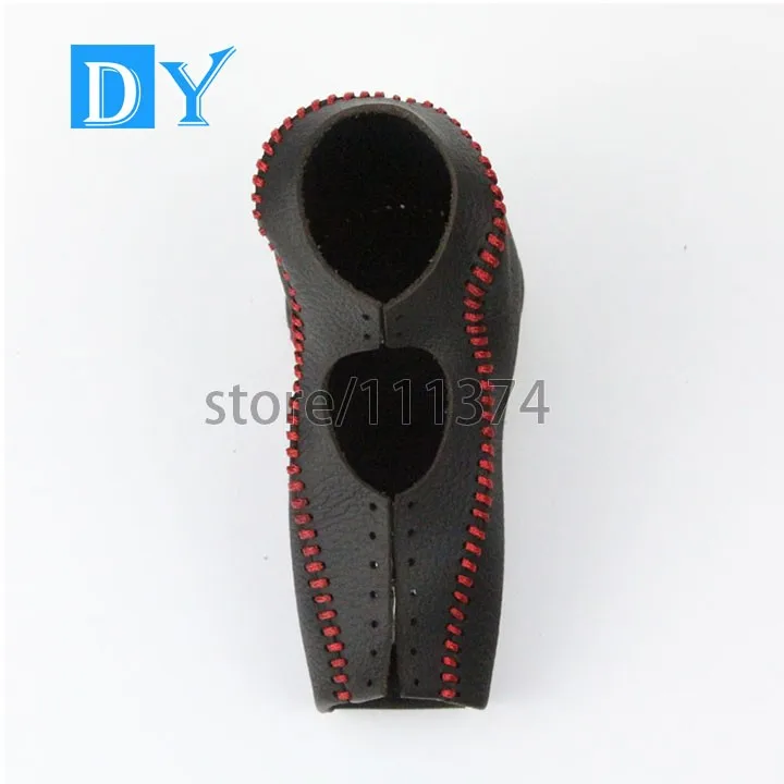 Черная строка из натуральной кожи NULLA DIY для Ford Mondeo 2006 2007 2008 2009 2010 2011