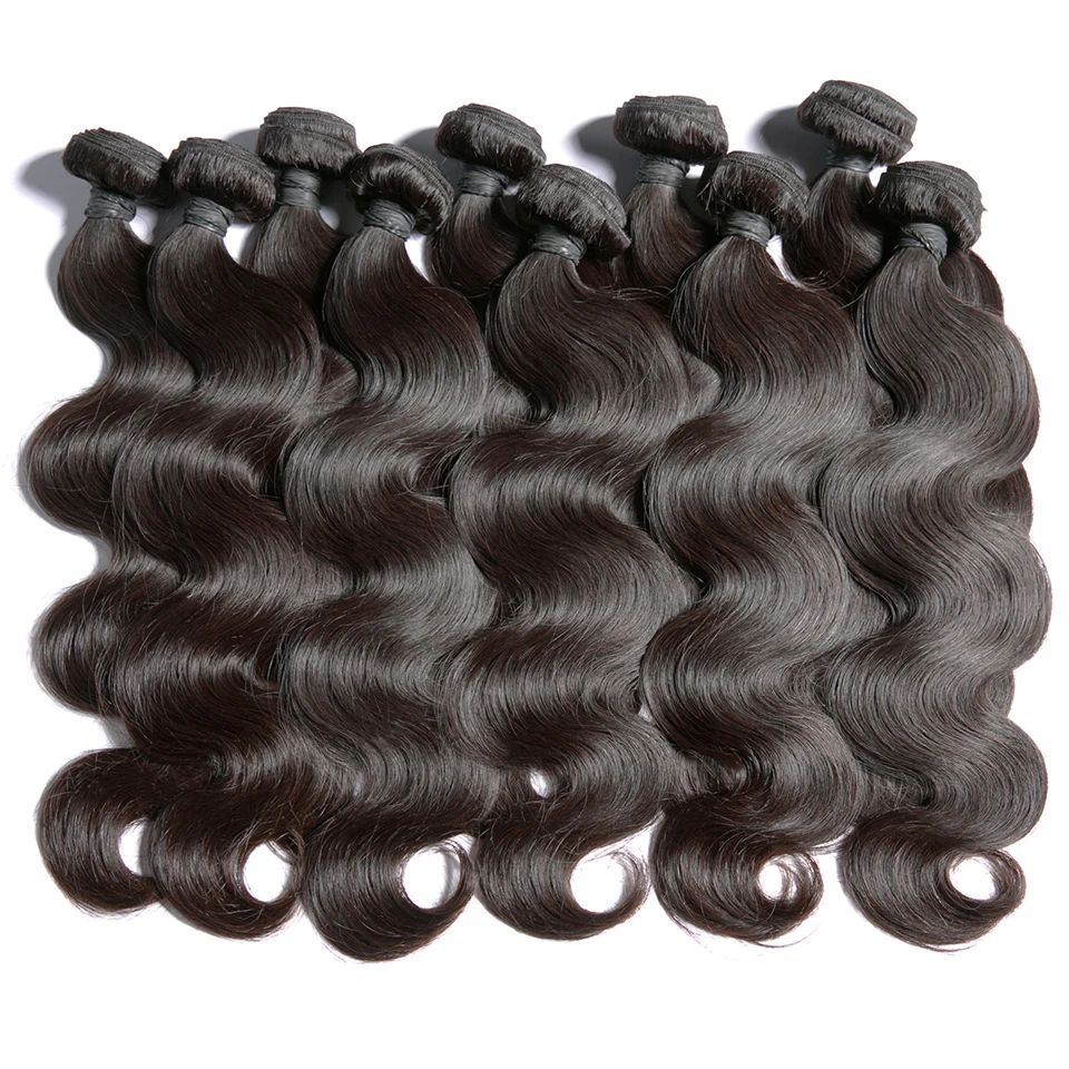 

12A Peruvian Loose Body Wave Bundles 100% Unprocessed Wavy Human Hair Weave Bundles Virgin Hair Extension HJ Weave Beauty