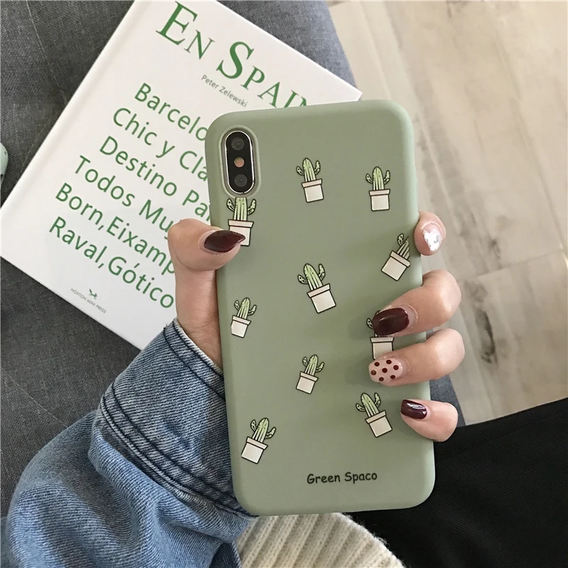 Lovebay чехол для телефона для iPhone 11 6 6 S 7 8 Plus X XR XS 11Pro Max милый мультяшный буквенный олень смайлик Мягкий ТПУ чехол для iPhone
