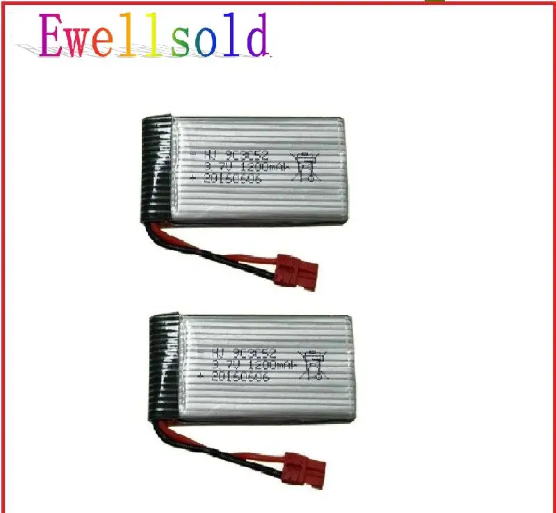 Ewellsold 3 7 V 1200mah литий полимерный аккумулятор для X5HW X5HC 2 4G R/C Quadcopter Вертолет drone