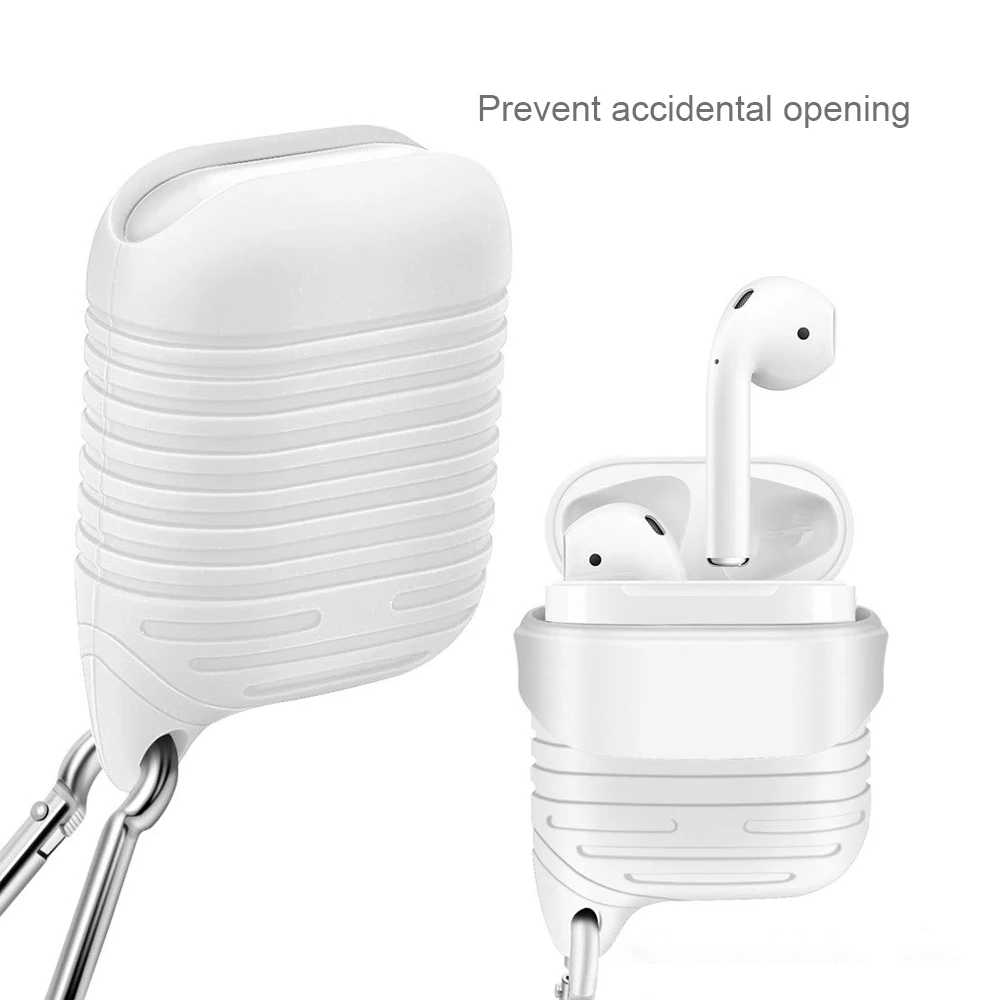 Чехол для Apple AirPods защитный силиконовый чехол противоударный Earpods Air Pods зарядное