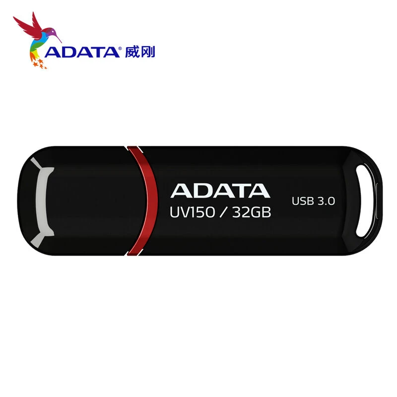 ADATA UV150 защелкивающаяся крышка 16 ГБ 32 USB флеш накопитель карта памяти USB3.0 90 МБ/с./с