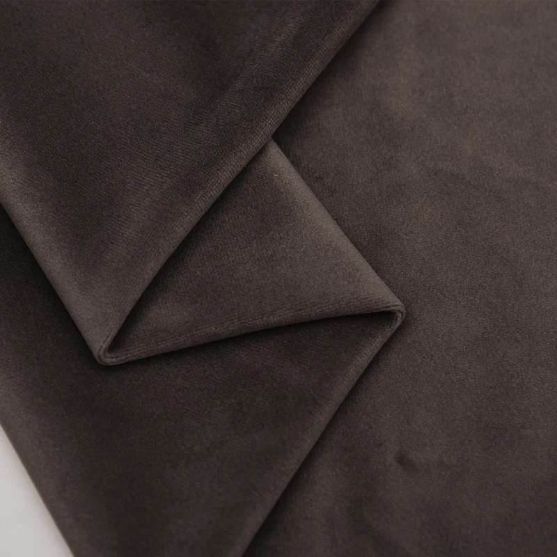 Top Hot Selling 145X45CM Solid Color Soft Plush Velvet Fabric For Sofa Pillow Garment Toy Handmade Sewing Velvet Material - Цвет: 7