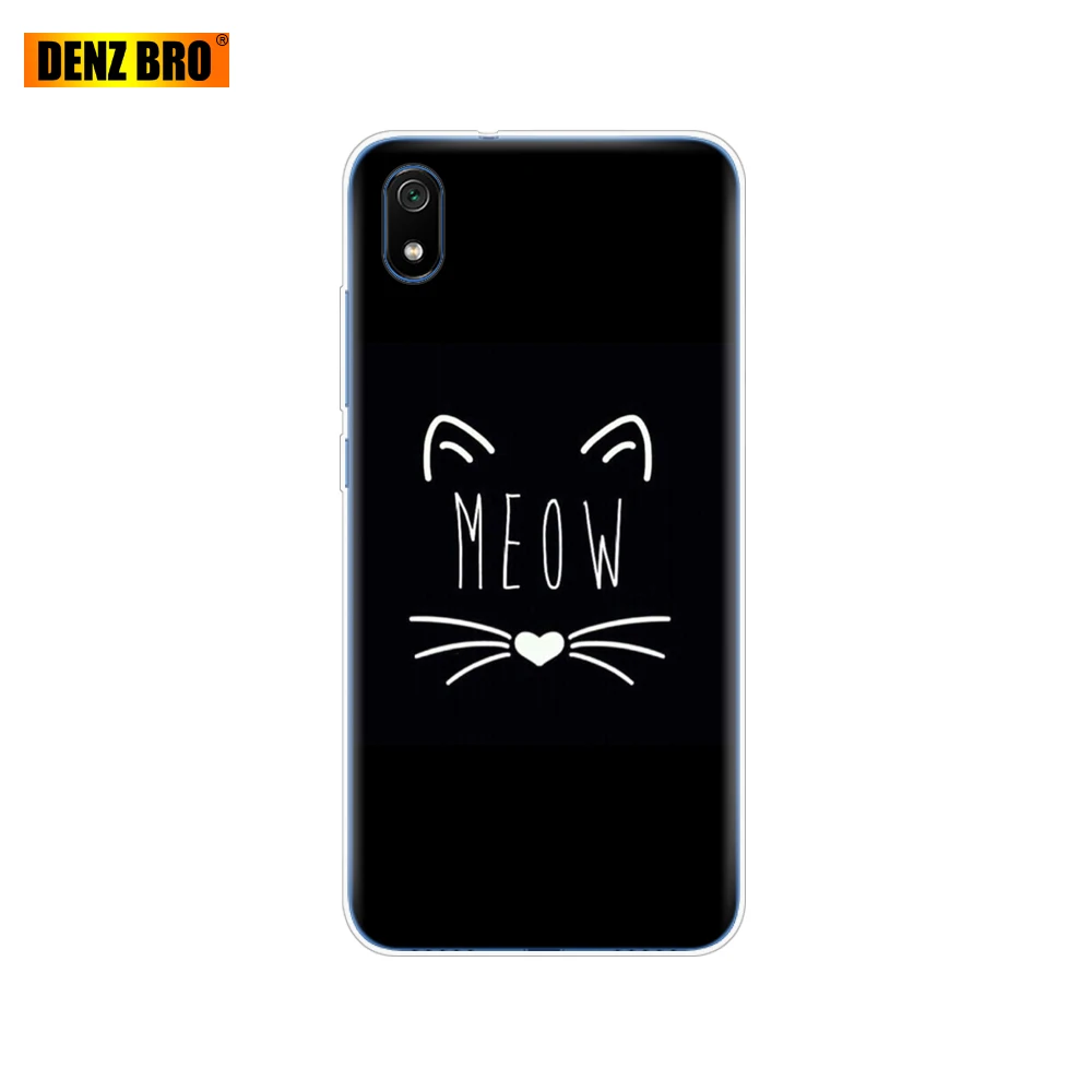 Силиконовый чехол для xiaomi redmi 7a, чехол s, полная защита, мягкая задняя крышка из ТПУ для redmi 7 a, бампер hongmi 7a, чехол для телефона - Цвет: 34694