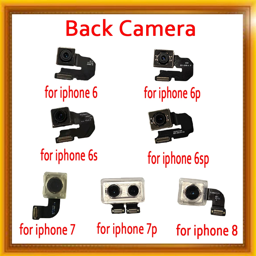 Оригинальная камера с модулем вспышки сенсорный гибкий кабель для iphone 6 6Plus 6S Plus 7