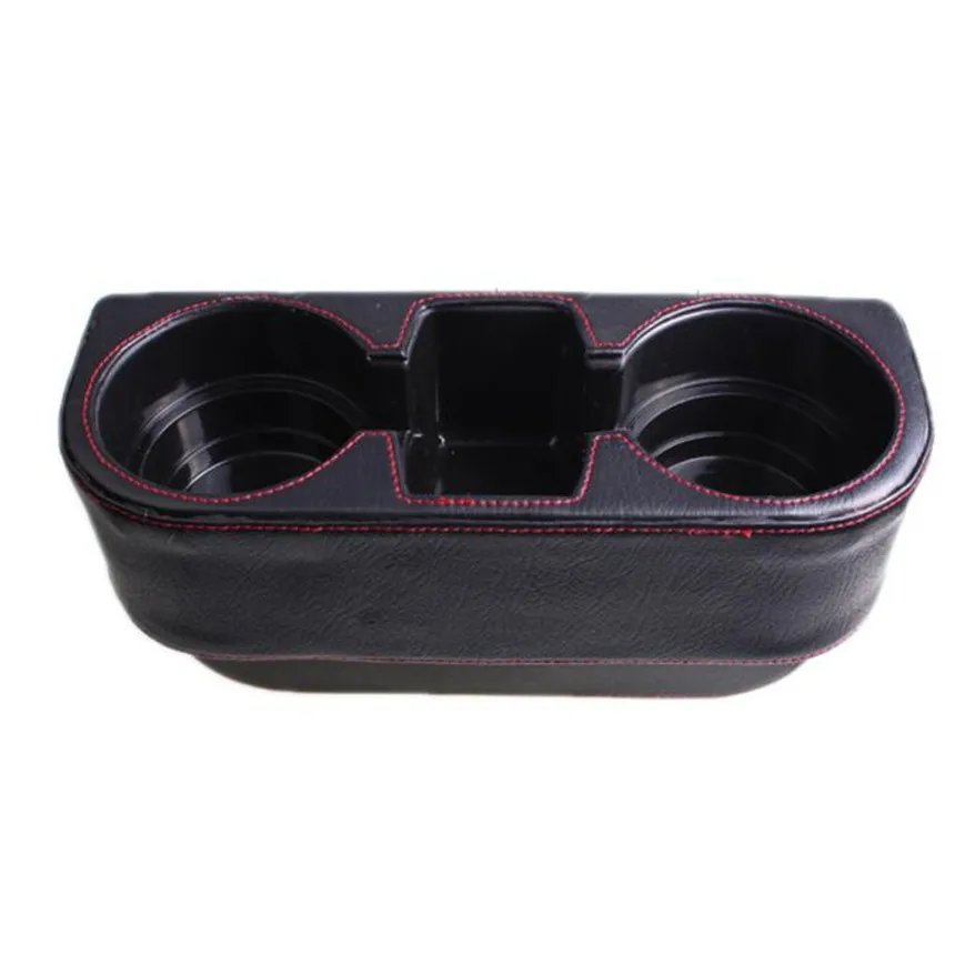 Автомобильный Стайлинг Черный 2 чашки держатель для напитков сиденье Клин