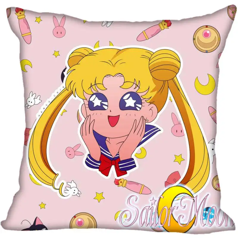 Pillowcase 10 Лучшая декоративная Свадебные наволочки Сейлор Мун, наволочки для подушек, индивидуальный подарок для(с одной стороны), наволочки с принтом - Цвет: Pillowcase 10