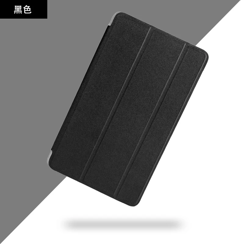 Чехол из искусственной кожи для Teclast T8 8," планшетный ПК, Ультратонкий защитный чехол для Teclast T8 - Цвет: black