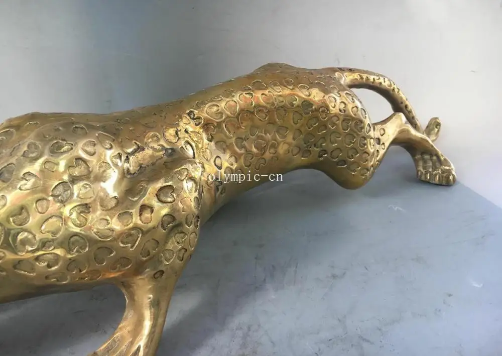 26 ''медная Медная скульптура для дома Фэншуй Декор зверь с изображением