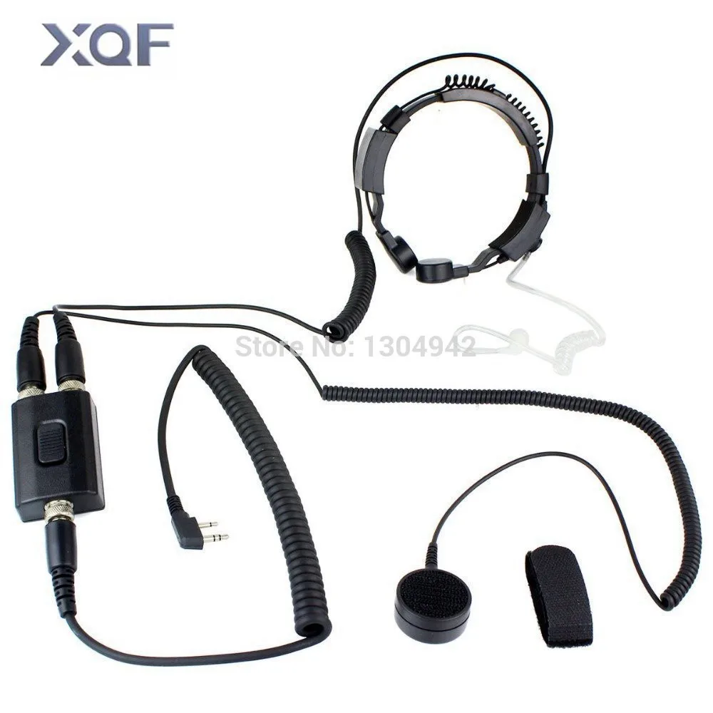 Профессиональный Военный полицейский FBI горловиной микрофон скрытый