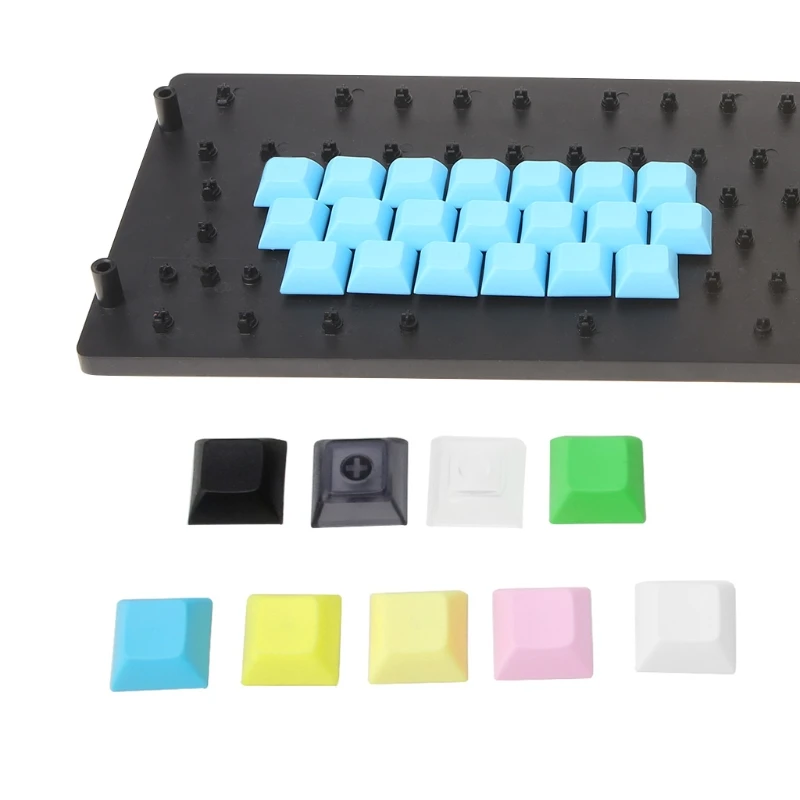 PBT Keycaps DSA 1u пустые печатные колпачки для игровой механической клавиатуры |