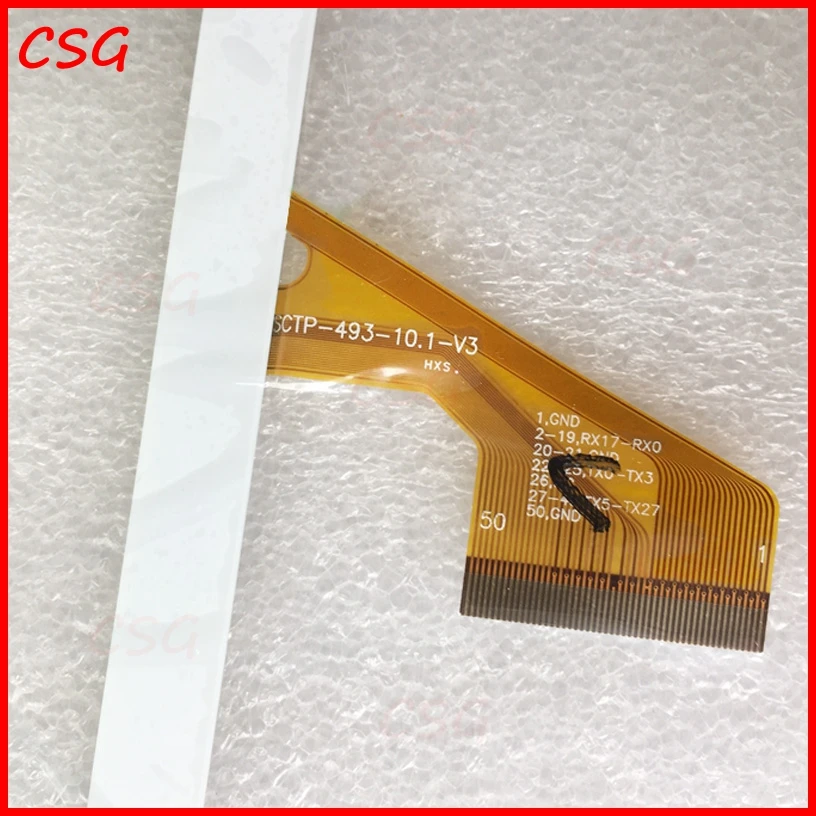 Сенсорный экран 10 1 дюйма для планшета белый или черный HSCTP 493 10.1 V3 сенсорная