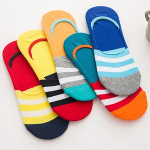 Хлопковые женские короткие носки-башмачки; Невидимые силиконовые гелевые тапочки; Чулочные изделия для мальчиков и девочек; 1 пара = 2 шт.; ws145