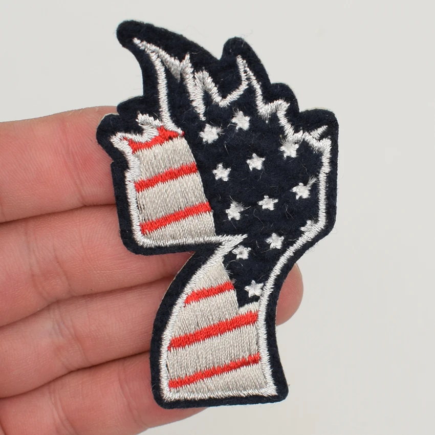 Многоцветные кантри с изображением флага США и Швейные аксессуары для