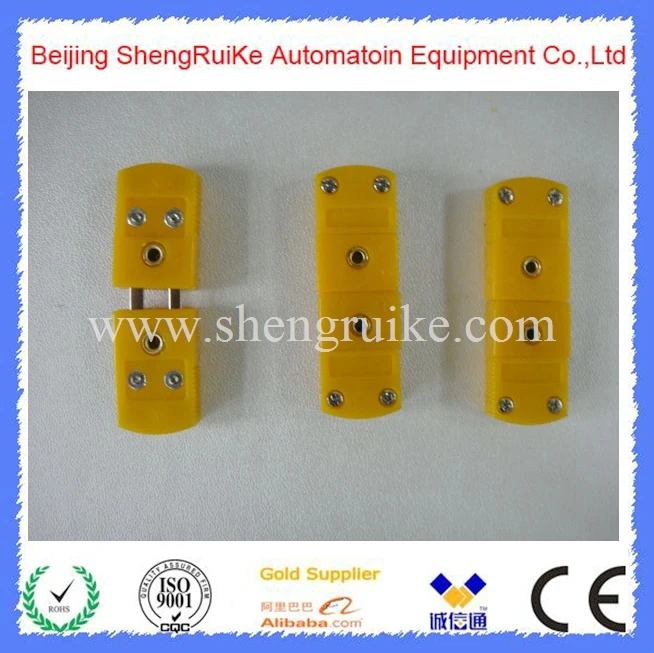 Лидер продаж мини соединитель термопары K плоский штырь для мужчин и женщин почта