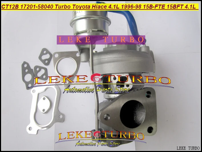 Турбокомпрессор CT12B 17201 58040 для TOYOTA HIACE Mega Cruiser 1720158040 15B FTE 15BFTE 15BFT 1996 л|turbocharger