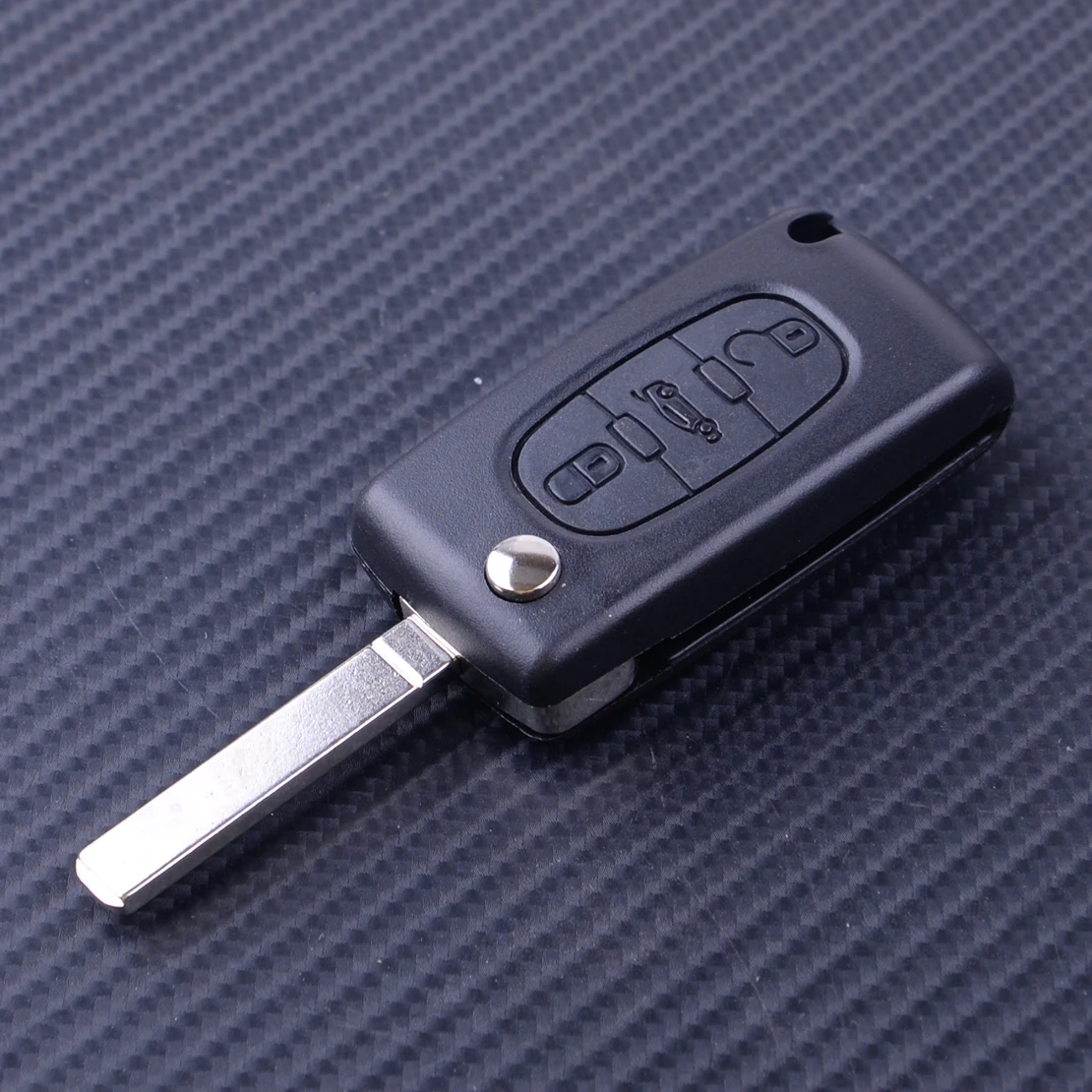 DWCX 433MHz ID46 3 кнопки флип удаленный ключ подходит для Peugeot 207 307 308 407 807|Ключ от авто| |
