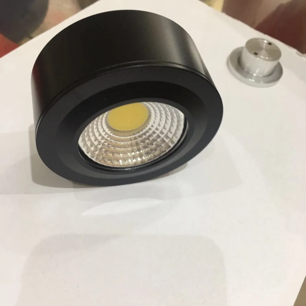 10 шт./лот 7 Вт реальные новые светодиодные светильники из серебра 2018 пробы для