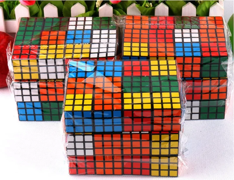 Лидер продаж 2000 шт./лот 3x3x3 см скоростные Волшебные кубики модель головоломка