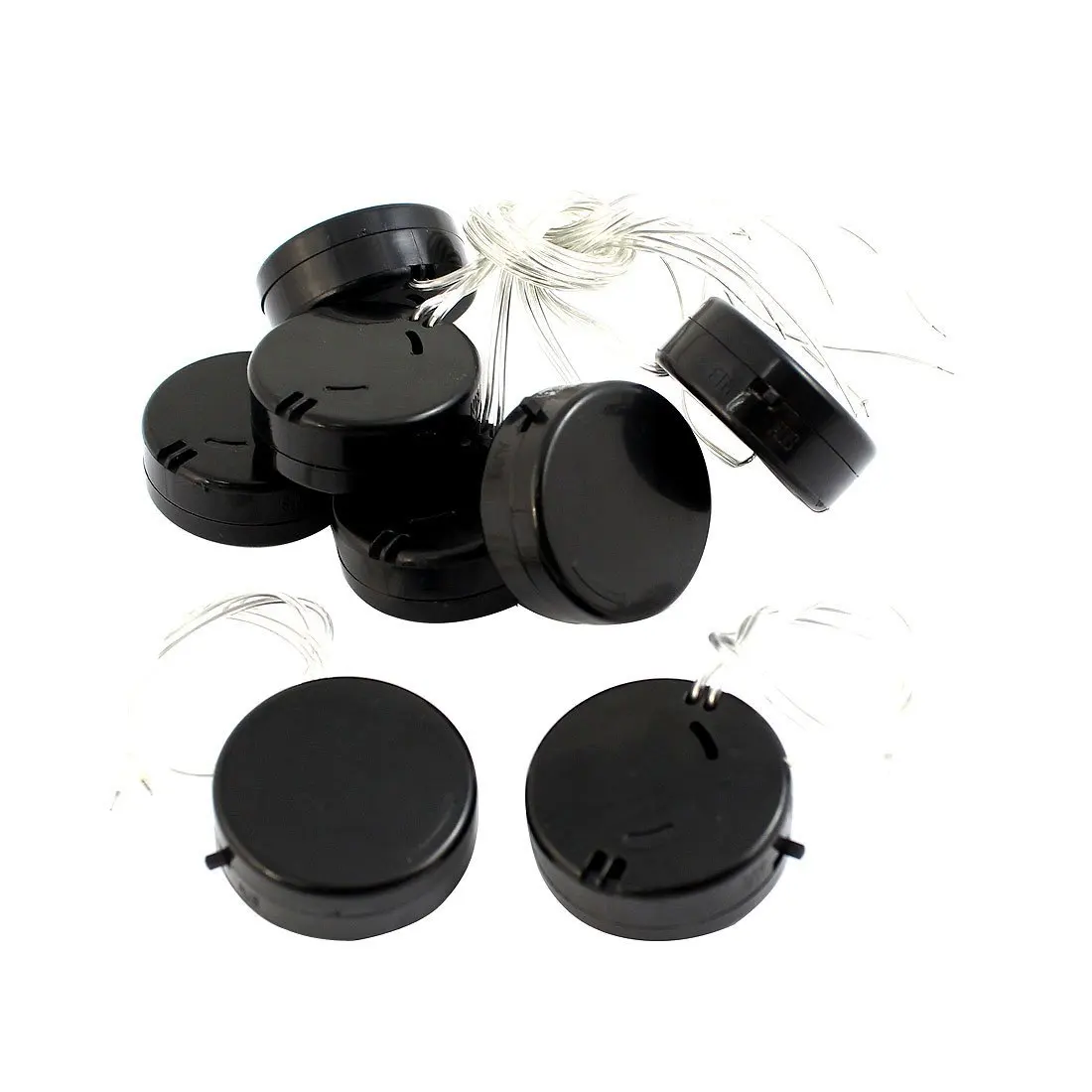 Черный проводной держатель для батарей 2x3V CR2032|battery holder case|battery holderbutton battery |