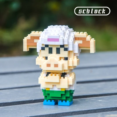 08 Dragon Ball Мини Конструкторы строительные игрушки Гоку мультфильм модель аниме фигурка Мастер Роши Игрушки Для Детей Забавные милые подарки для мальчиков - Цвет: 08