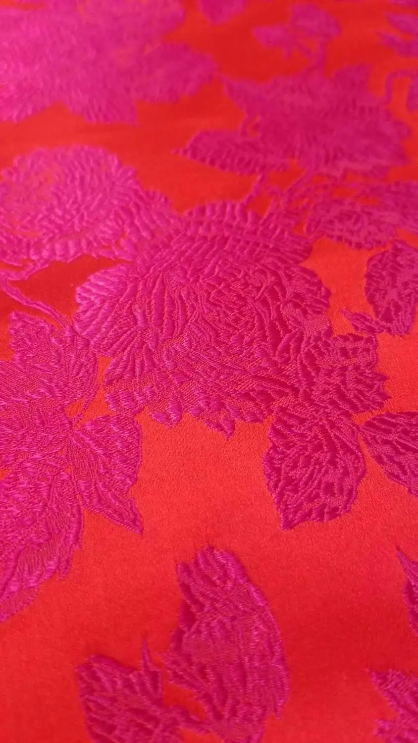 Китайская шелковая парчовая тканая Дамасская ткань подушка все черные Большие