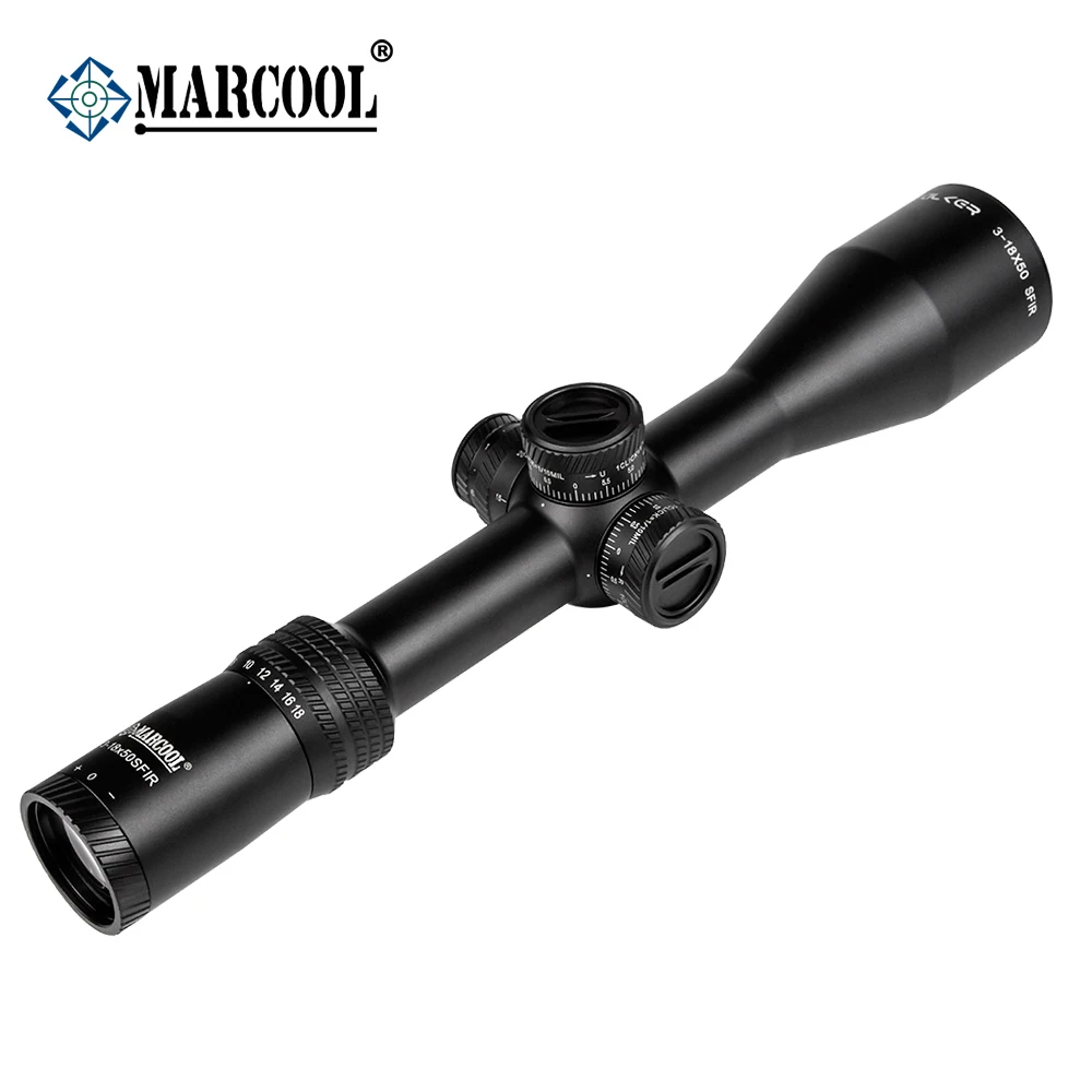 Винтовочный оптический коллиматор Marcool Stalker 3 18x50 прицел с первым фокусным