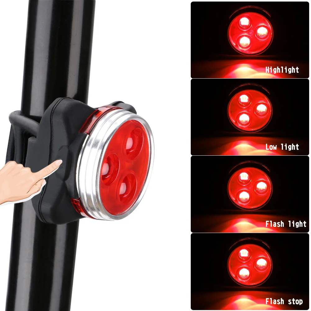 Фонарик с несколькими режимами освещения велосипедный фонарь перезаряжаемый от