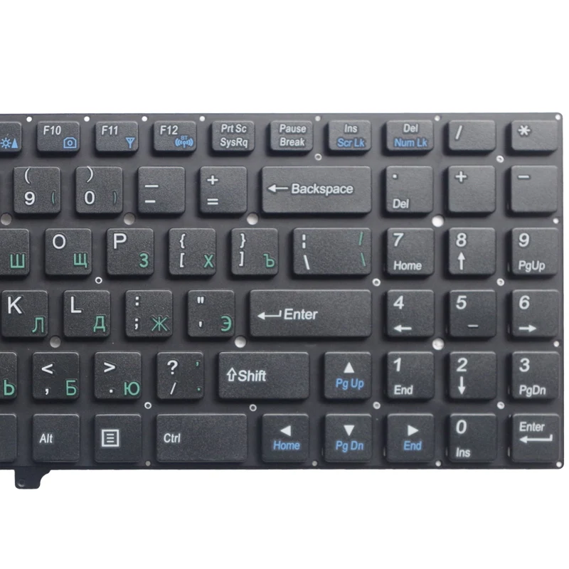 Новинка клавиатура GZEELE для Clevo W550AU W555AUQ W550EL W555EL W550SU W550SU1 W555SU1 W555SUW Русская раскладка