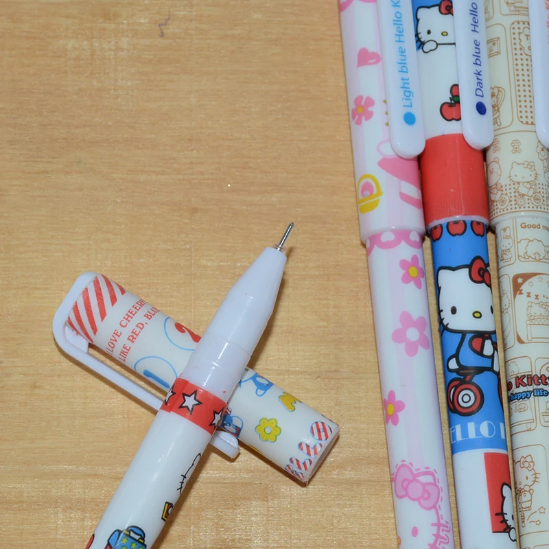 6/10 шт гелевая ручка, корейские ручки, caneta gato penne scuola boligrafos de colores lapiceros creativos lote papeterie stylos